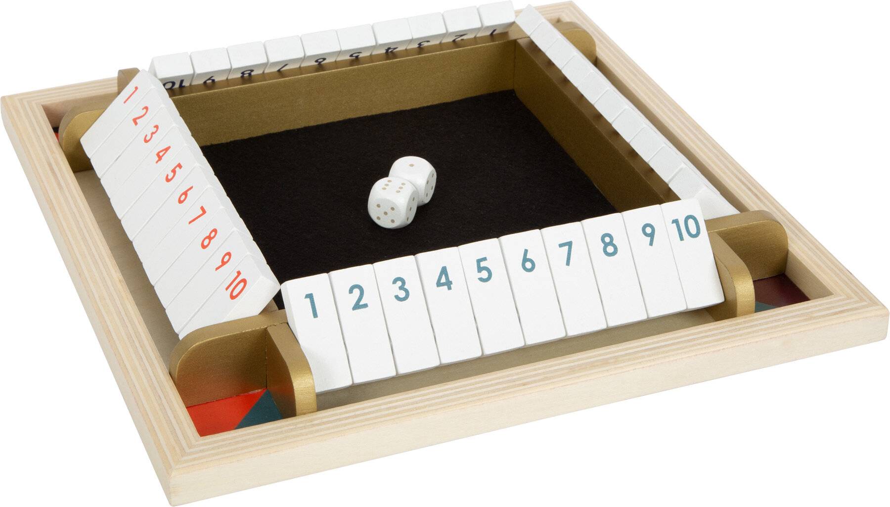 Würfelspiel Shut the Box Gold Edition&rdquo