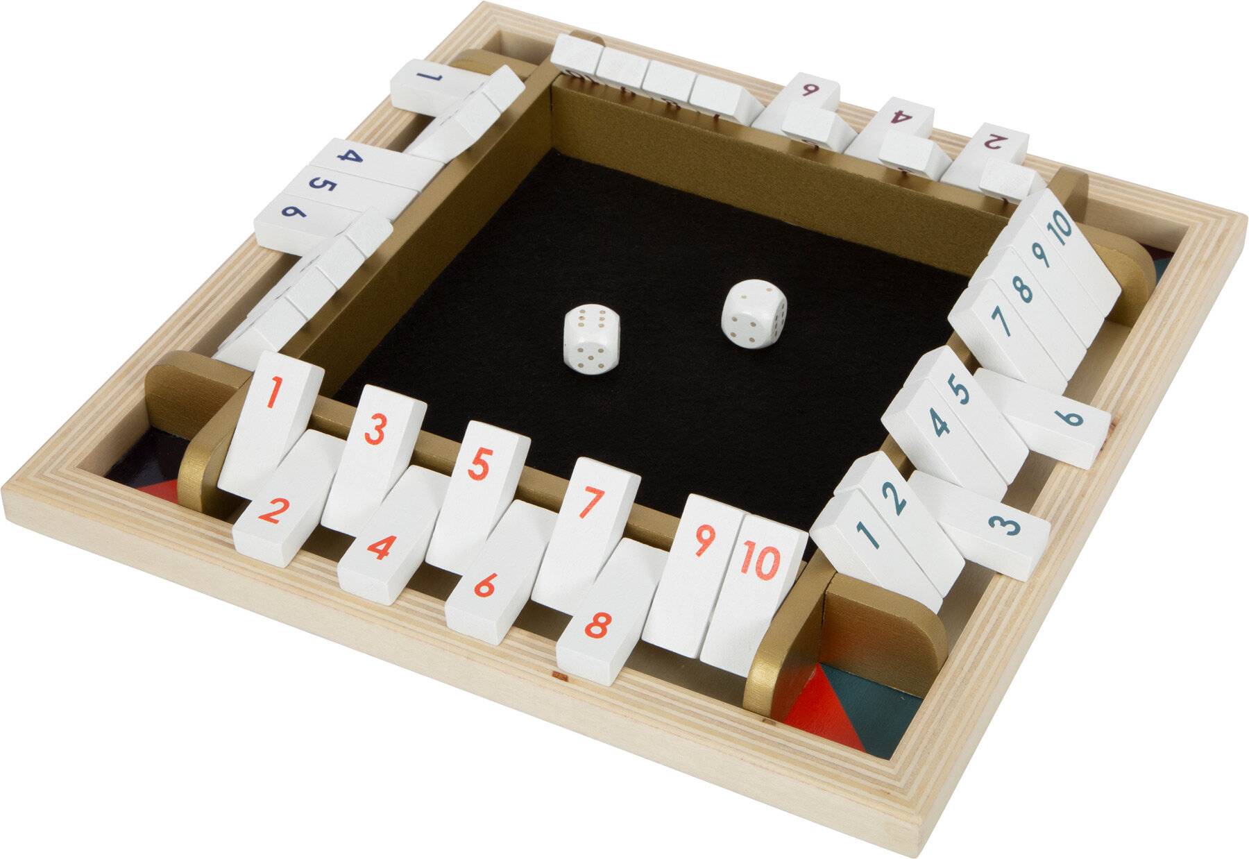 Würfelspiel Shut the Box Gold Edition&rdquo