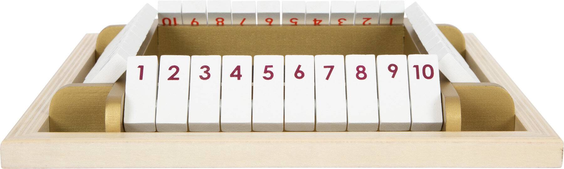 Würfelspiel Shut the Box Gold Edition&rdquo