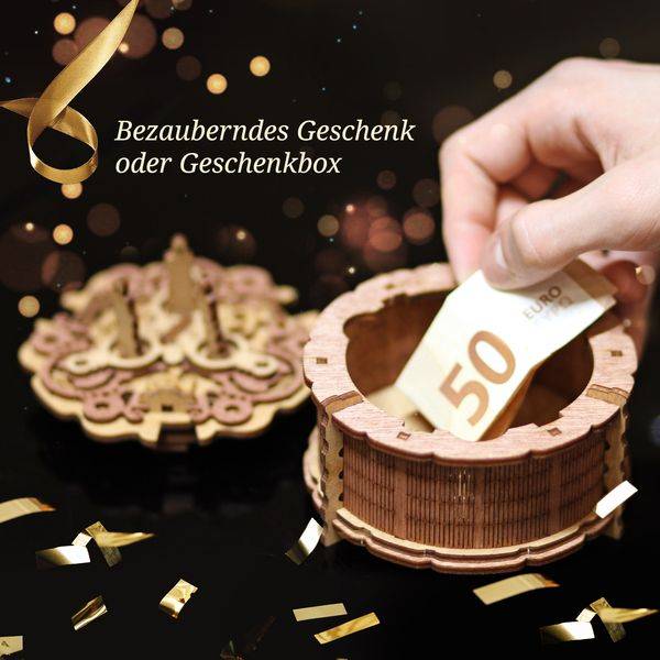 Gift Puzzle Box: Birthday Cake