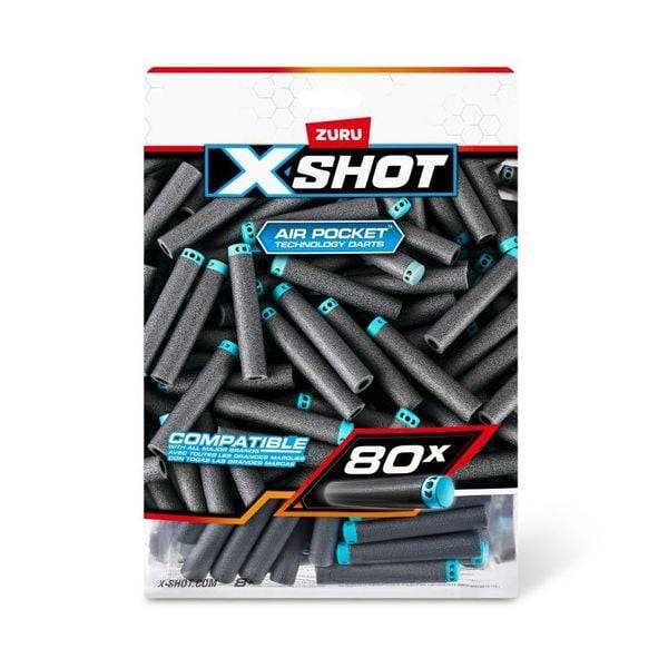 XSHOT - Excel Nachfüllpackung 80 Darts