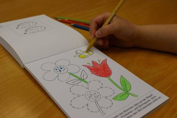 LernSpielZwerge - Mein dicker Mal- und Rätselblock für den Kindergarten