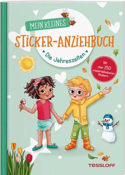 Mein kleines Sticker-Anziehbuch. Die Jahreszeiten