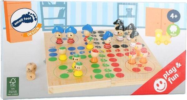 Small foot 10951 - Ludo Pirateninsel, Würfelspiel