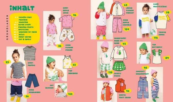 Fashion Fruits – Nähen für Kids! 15 Teile, eine Kollektion: Sag Tschüss zur Fast Fashion!