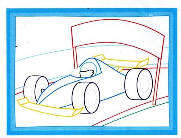 Magisches Papier – Das Malbuch mit dem Wow-Effekt. Fahrzeuge