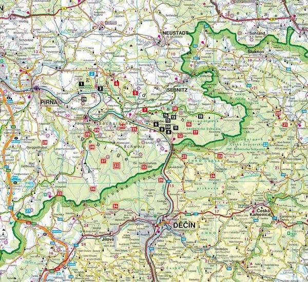 Wilde Wege Elbsandsteingebirge
