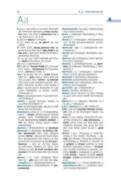 PONS Kompaktwörterbuch Türkisch