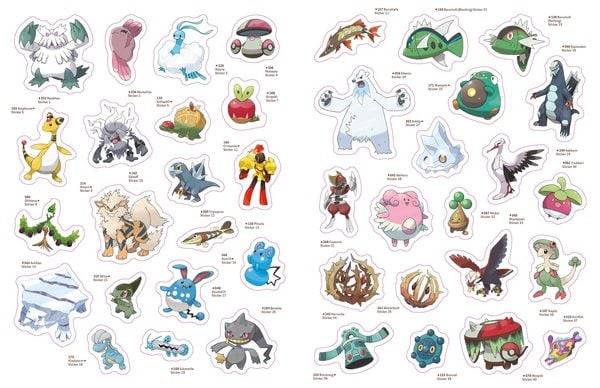 Pokémon: Das ultimative Stickerbuch der Paldea-Region