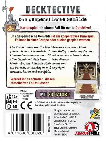 ABACUSSPIELE - Decktective - Das gespenstische Gemälde