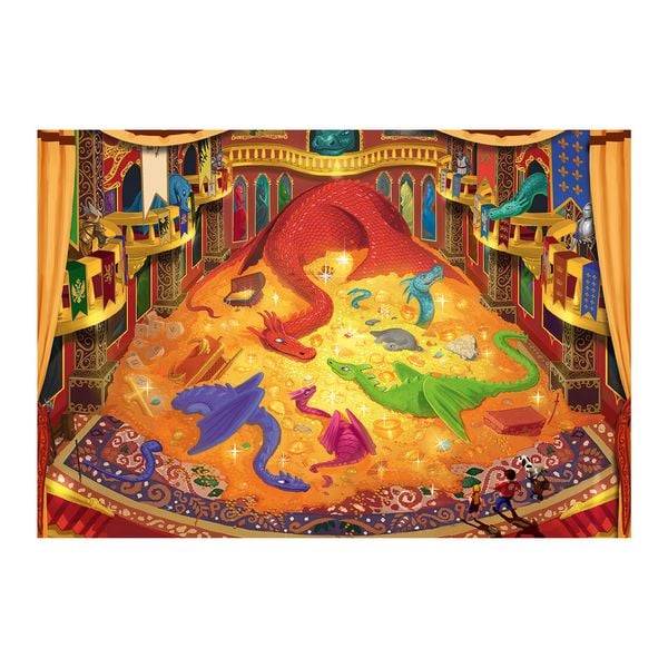 SentoSphere - Calypto - Puzzle - Drachenschatz, 200 Teile