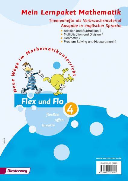 Flex und Flo 4. Themenhefte als Verbrauchsmaterial - Ausgabe in englischer Sprache