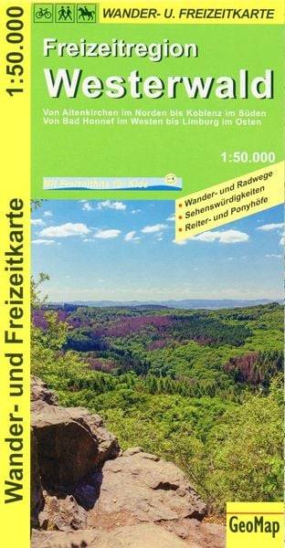 Westerwald 1:50.000 Wander- und Freizeitkarte