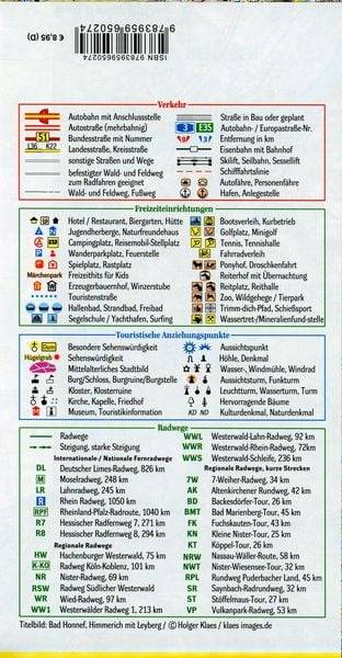 Westerwald 1:50.000 Wander- und Freizeitkarte
