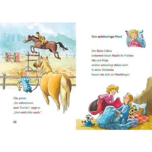 Silbengeschichten zum Lesenlernen - Pferdegeschichten Silbengeschichten zum Lesenlernen - Pferdegeschichten