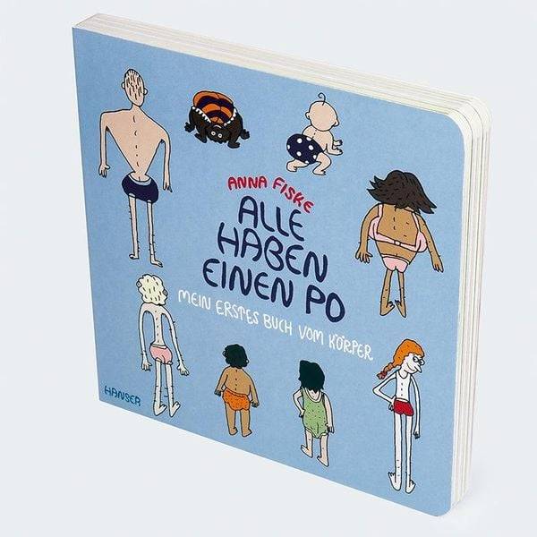 Alle haben einen Po - Mein erstes Buch vom Körper (Pappbilderbuch)