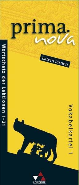 Prima.nova Latein lernen - Vokabelkartei 1
