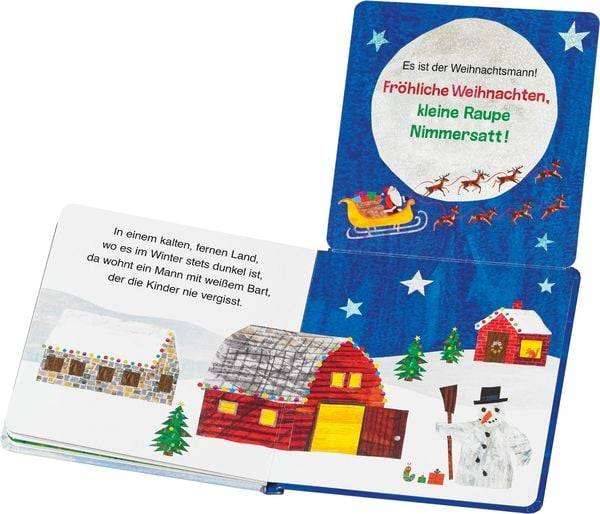 Die kleine Raupe Nimmersatt und der Weihnachtsmann