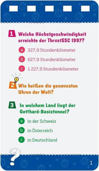 WAS IST WAS Quiz Rekorde der Technik