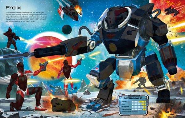 Der große Stickerspaß: Space Warriors