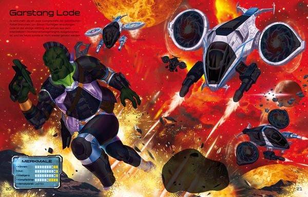 Der große Stickerspaß: Space Warriors