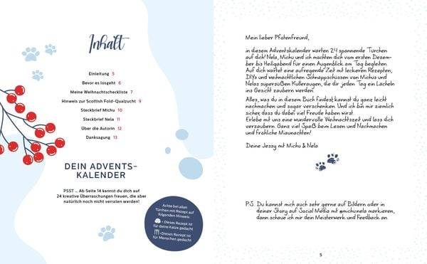 Mein Adventskalender-Buch: Fröhliche Miaunachten