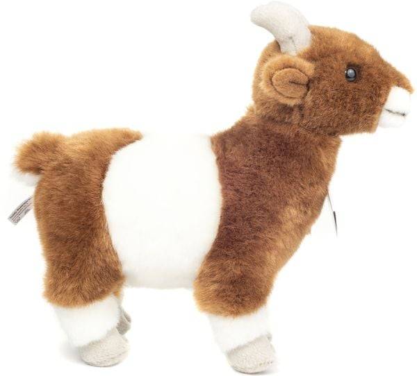 Teddy-Hermann - Ziege braun/weiß, 22 cm