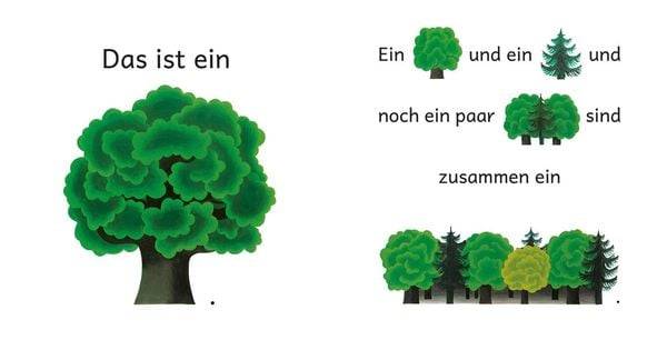Pony, Bär und Apfelbaum