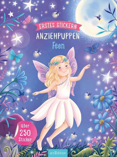 Erstes Stickern Anziehpuppen – Feen