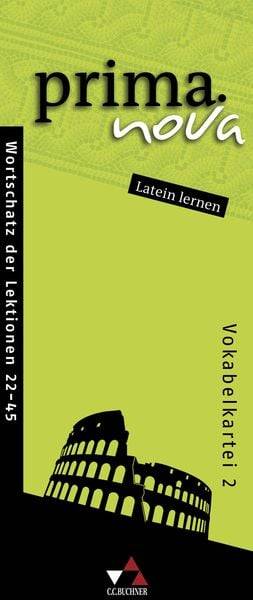 Prima.nova Latein lernen Vokabelkartei 2