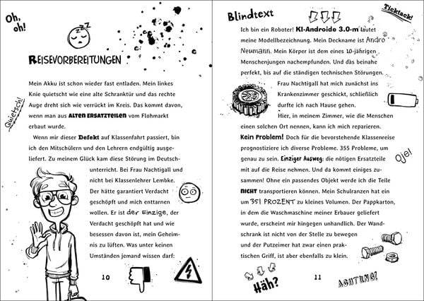 Andro, streng geheim! (Band 3) - Kurzschluss auf Klassenfahrt