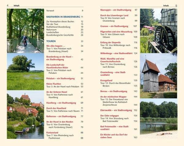 TRESCHER Reiseführer Radtouren in Brandenburg