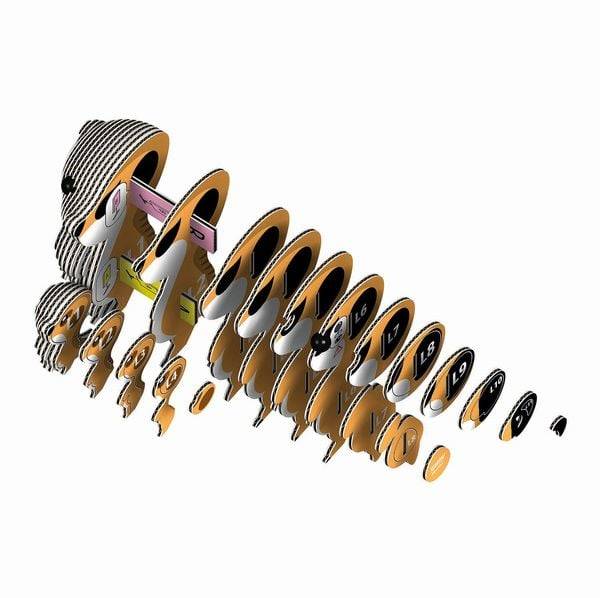 Eugy - 3D Bastelset Erdmännchen