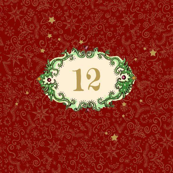 Adventskalenderbuch zum Aufschneiden