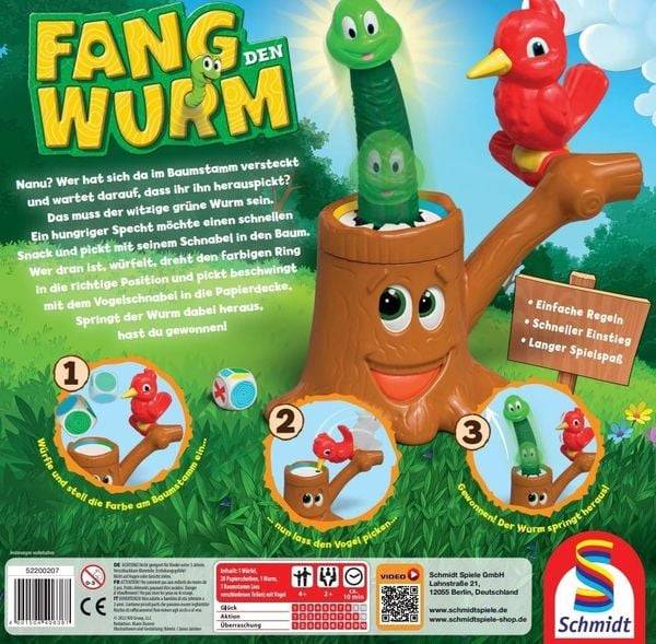 Schmidt Spiele - Fang den Wurm