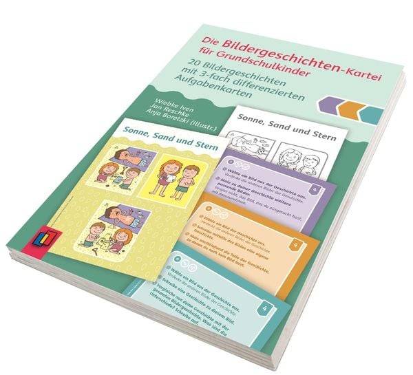 Die Bildergeschichten-Kartei für Grundschulkinder