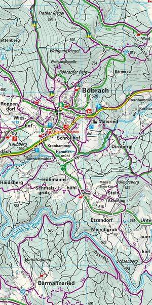 Bayerischer Wald Nationalpark, Nr. 54, Outdoorkarte 1:35 000