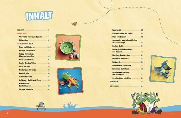 Die Olchis. Das krötige Bastelbuch aus Schmuddelfing