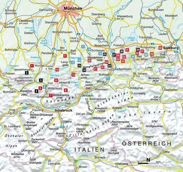Hütten und Almen mit dem Mountainbike Bayerische Hausberge