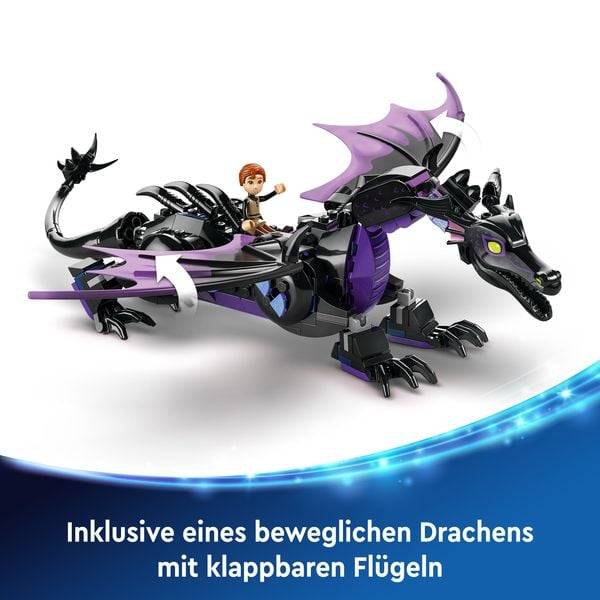 LEGO ǀ Disney Princess Malefiz als Drache, Dornröschen-Spielzeug 43240