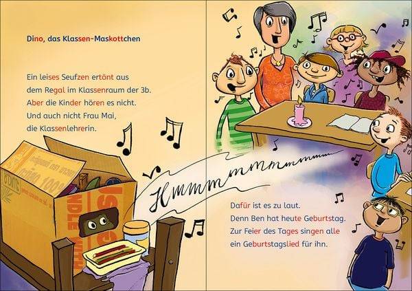 Leselöwen 2. Klasse - Drei Freunde retten die Schule