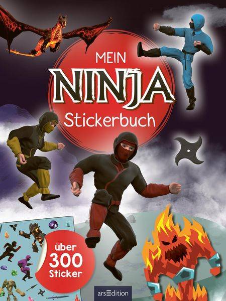 Mein Ninja-Stickerbuch