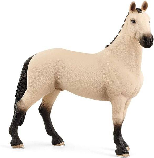 schleich HORSE CLUB Hannoverian Gelding, Red Dun, 5 Jahr(e), Braun, Weiß, 1 Stück(e)