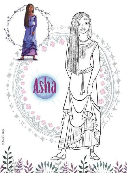 Disney Wish: Mein zauberhafter Ausmalspaß