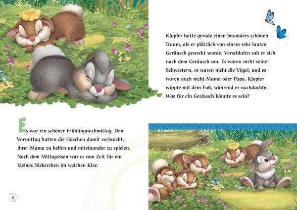 Disney Vorlesebuch: Klopfer: Zauberhafte Gutenacht-Geschichten