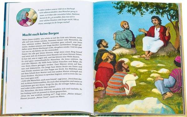 Meine 15 wertvollsten Bibelgeschichten. Liebevoll illustriertes Vorlesebuch ab 5 Jahren: Kindern biblische Werte weitergeben und erklären. Mit Tipps