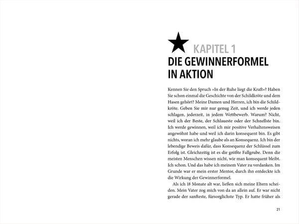 Die Gewinnerformel
