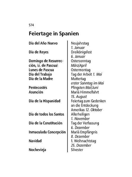 Langenscheidt Reisewörterbuch Spanisch