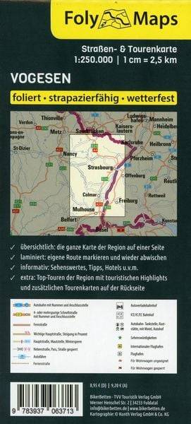 FolyMaps Vogesen 1:250 000