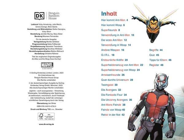 SUPERLESER! MARVEL Ant-Man und Wasp Superstarkes Heldenteam